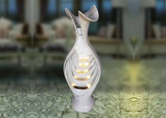 Κίνα Αναμμένη πηγή νερού κατωφλιών Polyresin δοχείων λουλουδιών προμηθευτής