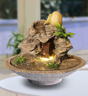 Πολυ - Tabletop βουνών Polyresin χρώματος εσωτερικές πηγές προμηθευτής