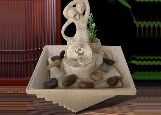 Χέρι - που γίνεται την κυρία Glass Ball Indoor Waterfall πηγή προμηθευτής